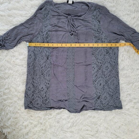Torrid Gray Top - Size Small - Picture 6 of 10